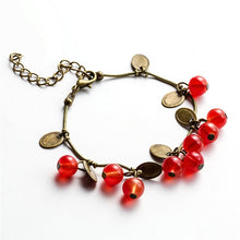 Load image into Gallery viewer, Red Cherry Jewellery Set Fashion Korean